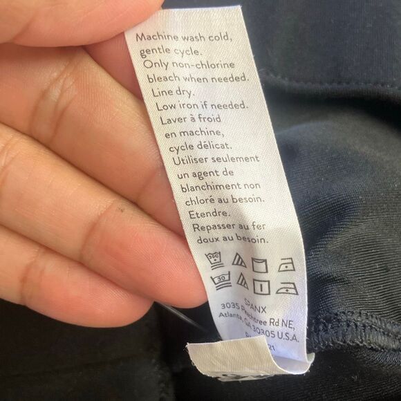 Spanx by Sarah Blakely black high rise business casual pants small #687 - Picture 9 of 9